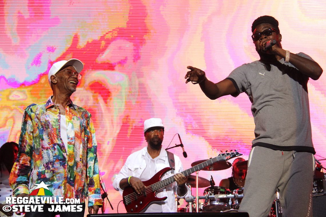 Beres Hammond with Beenie Man