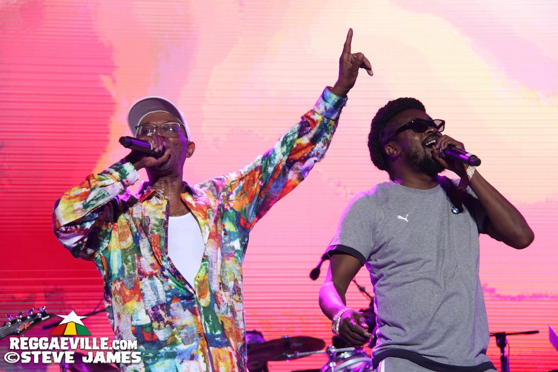 Beres Hammond with Beenie Man