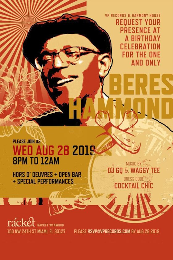 Beres Hammond Birthday Celebration