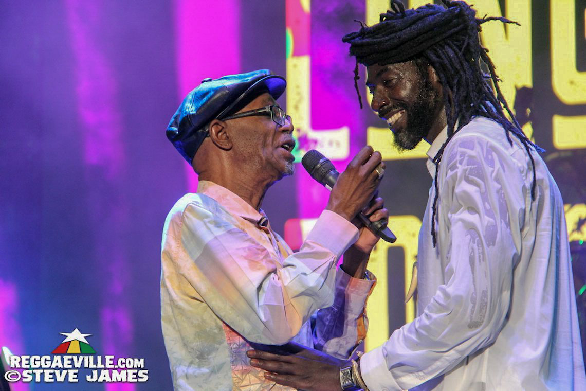 Buju Banton with Marcia Griffiths & Beres Hammond