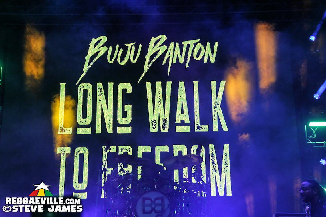 Buju Banton with Marcia Griffiths & Beres Hammond