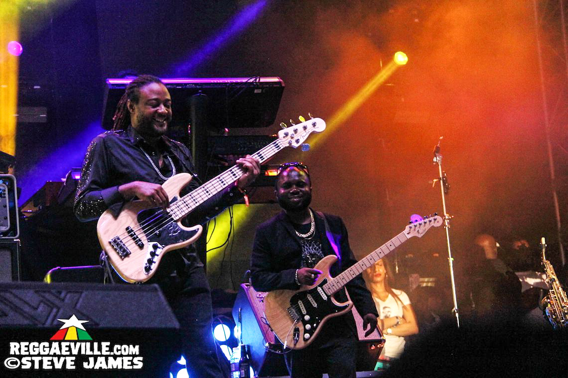 Buju Banton with Marcia Griffiths & Beres Hammond