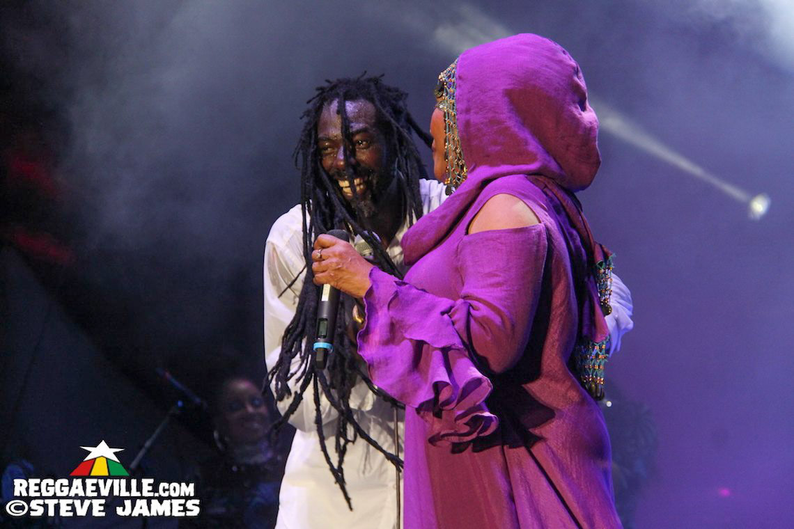 Buju Banton with Marcia Griffiths & Beres Hammond