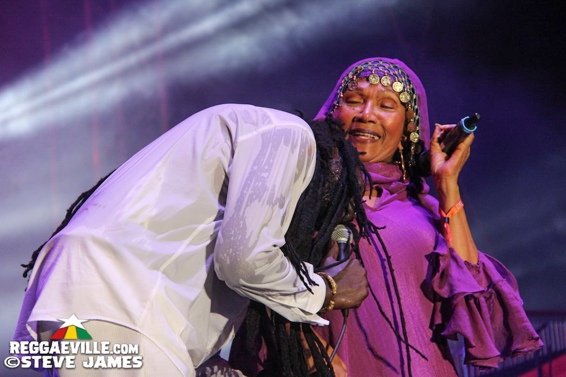 Buju Banton with Marcia Griffiths & Beres Hammond