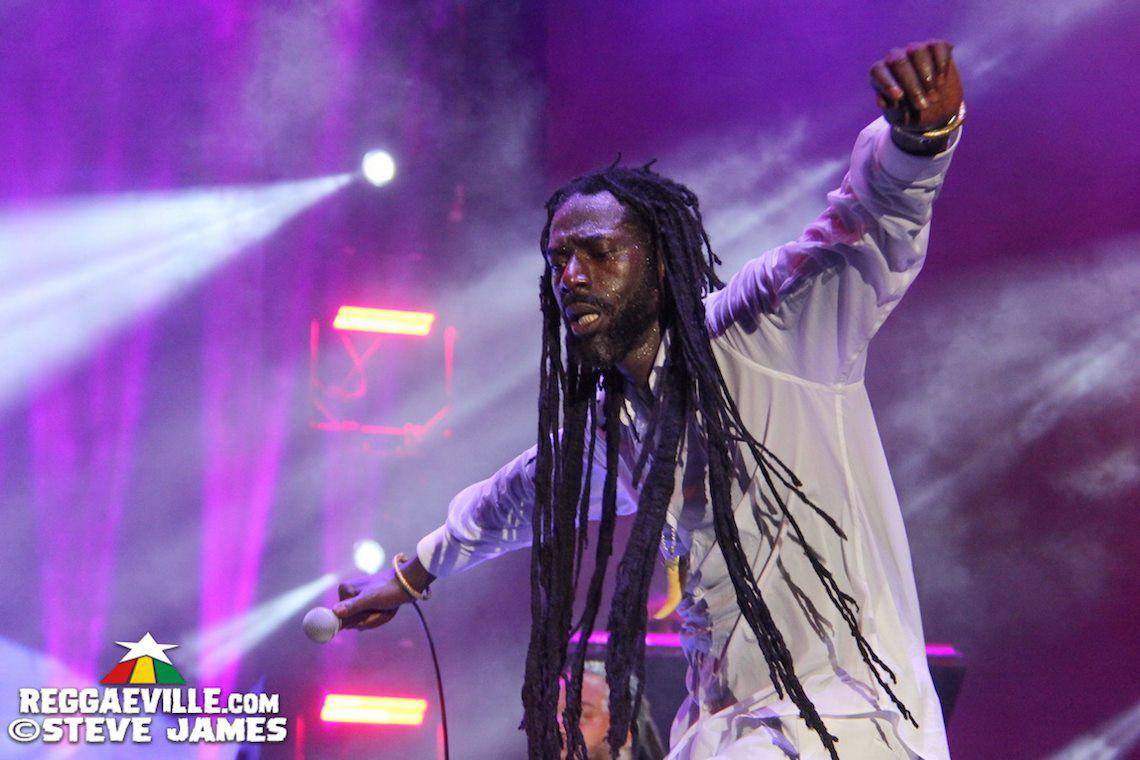 Buju Banton with Marcia Griffiths & Beres Hammond