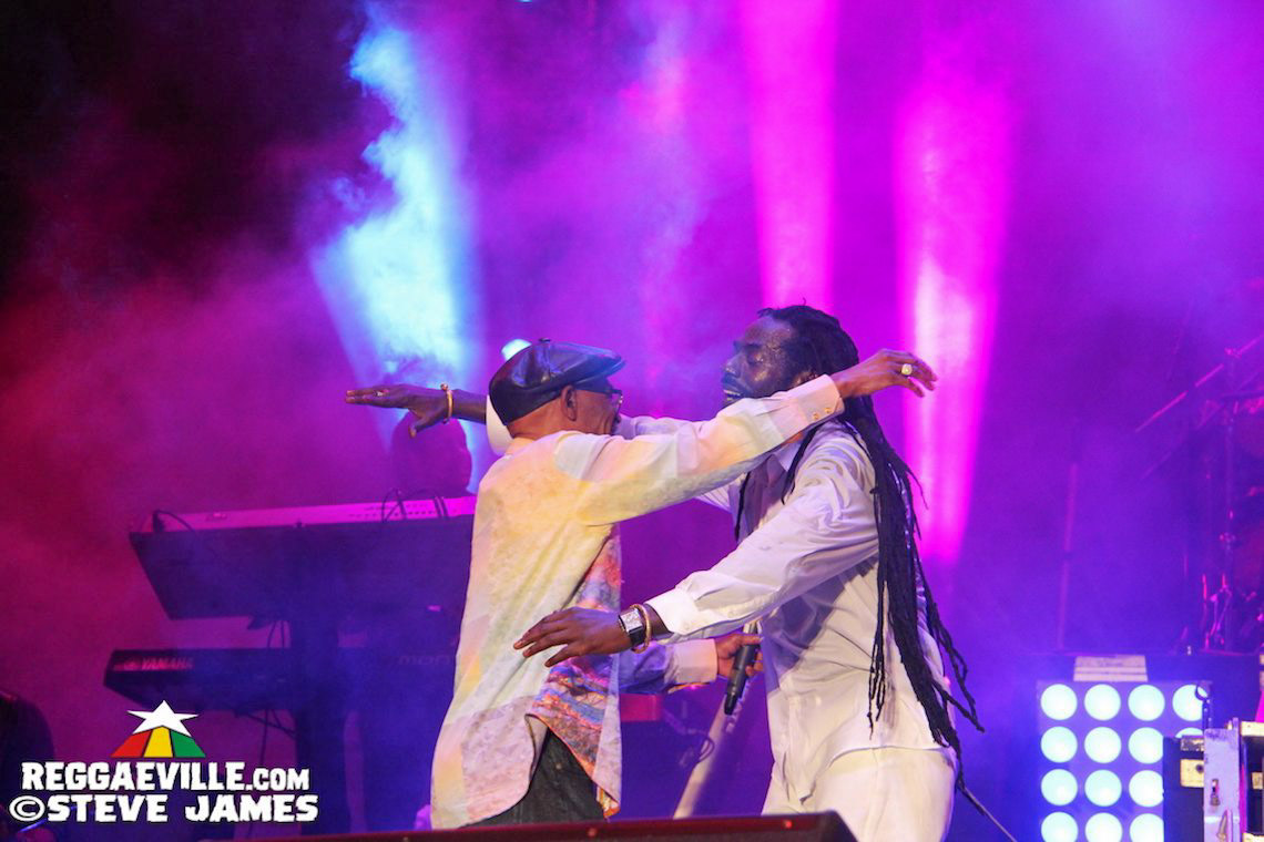 Buju Banton with Marcia Griffiths & Beres Hammond
