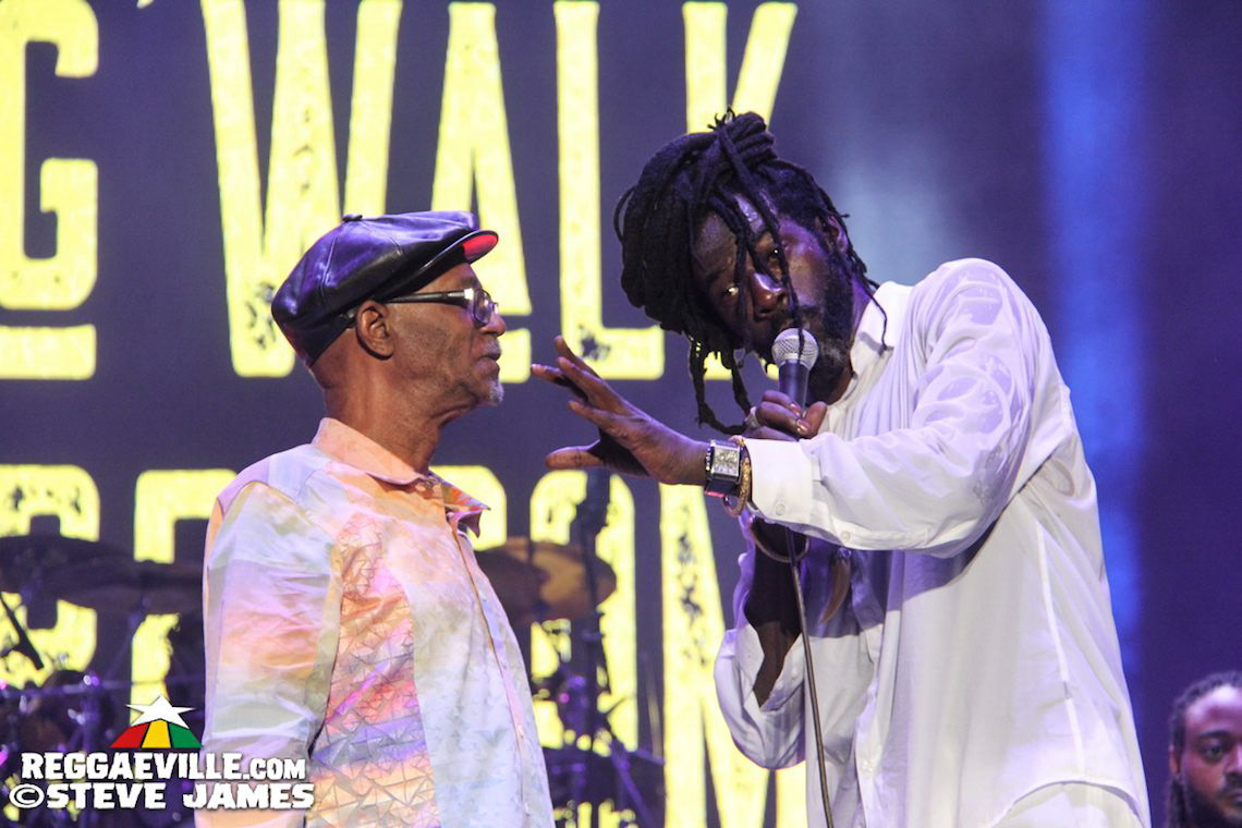 Buju Banton with Marcia Griffiths & Beres Hammond