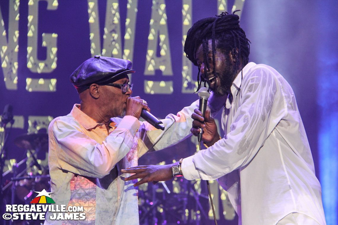 Buju Banton with Marcia Griffiths & Beres Hammond