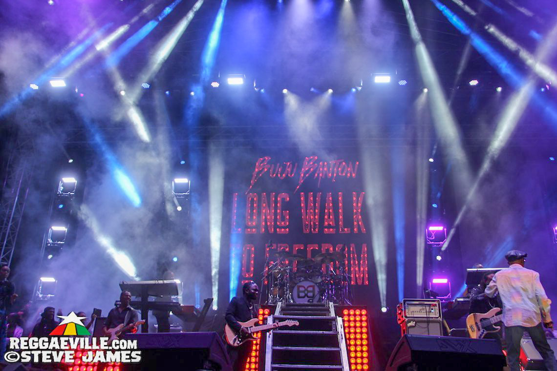 Buju Banton with Marcia Griffiths & Beres Hammond