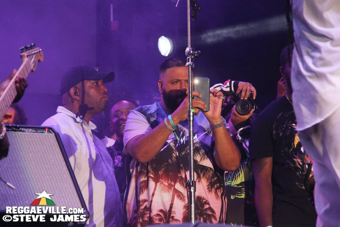 Buju Banton with Marcia Griffiths & Beres Hammond