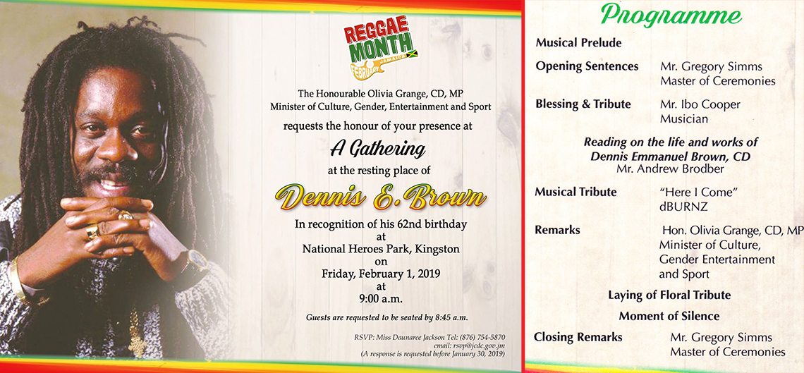 Dennis Brown - 62nd Birthday Gathering
