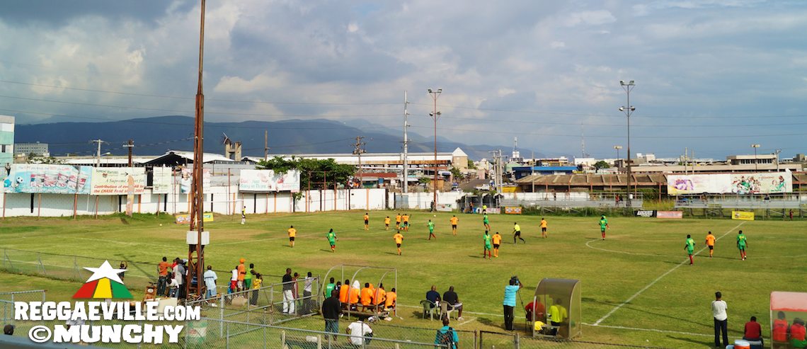 Edward Seaga in Tivoli Gardens, Kingston