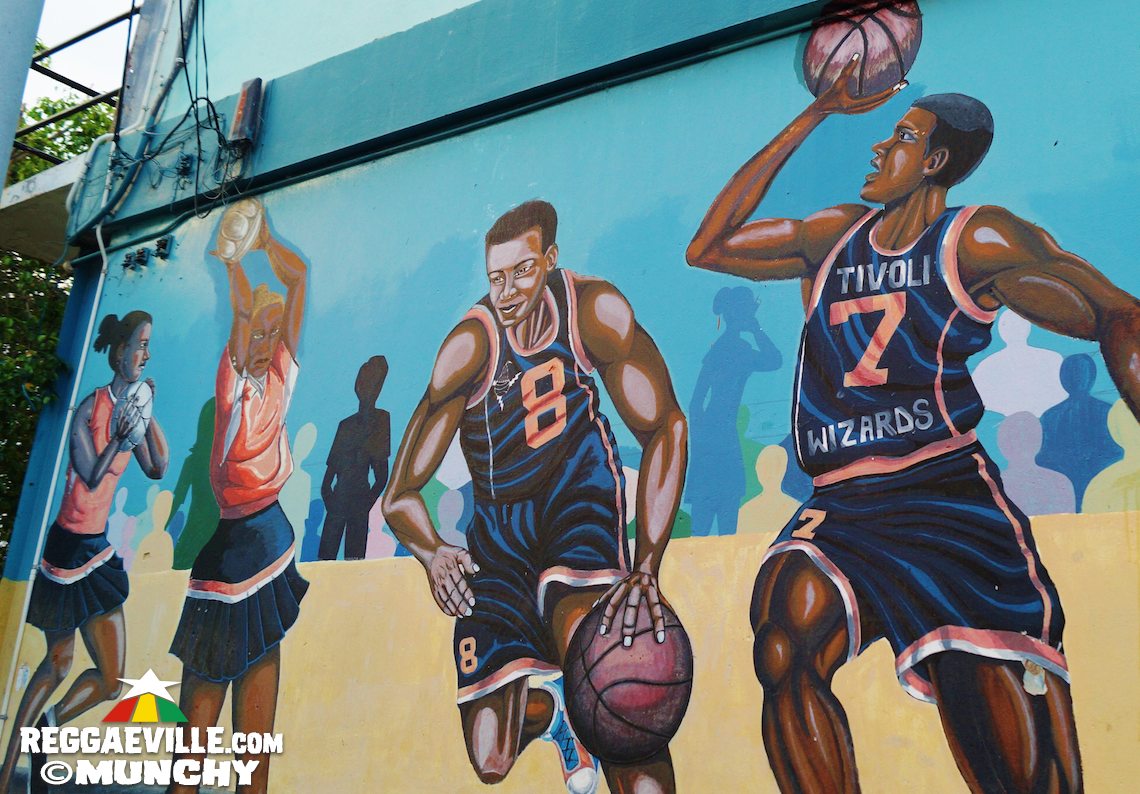 Edward Seaga in Tivoli Gardens, Kingston