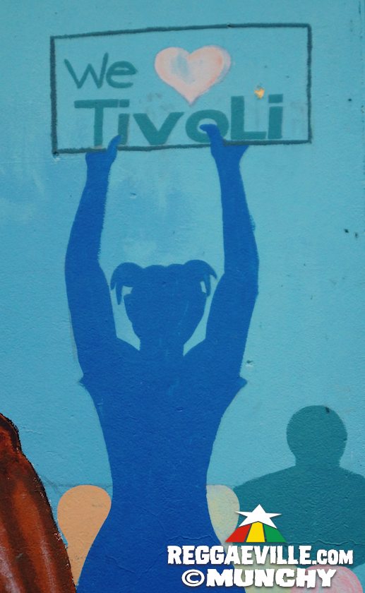 Edward Seaga in Tivoli Gardens, Kingston