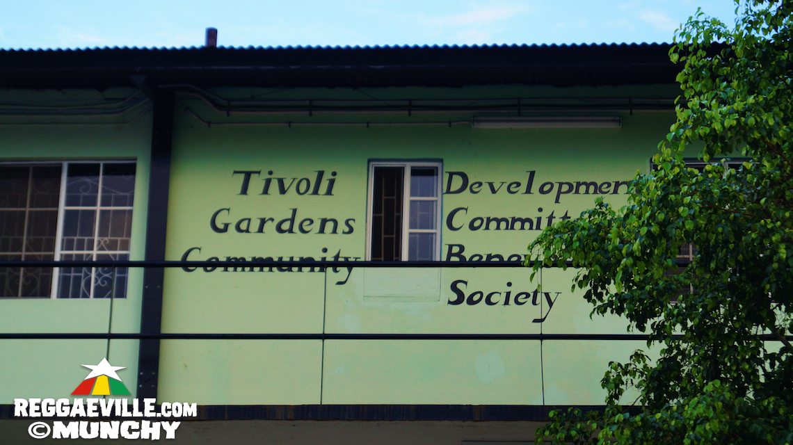 Edward Seaga in Tivoli Gardens, Kingston