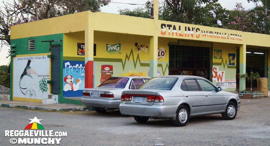 Edward Seaga in Tivoli Gardens, Kingston
