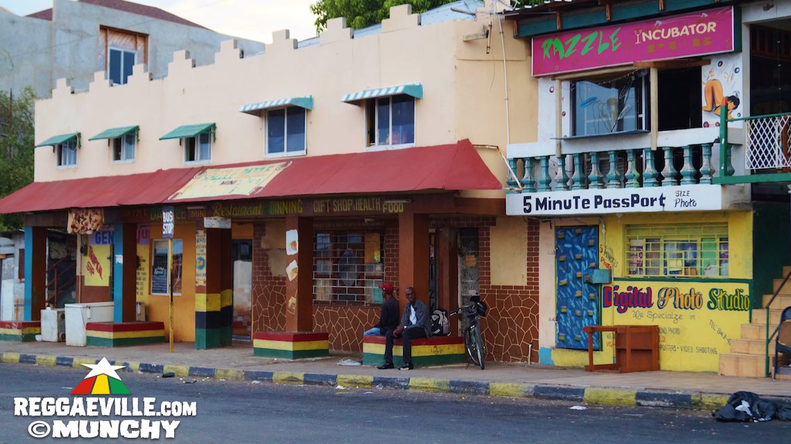 Edward Seaga in Tivoli Gardens, Kingston
