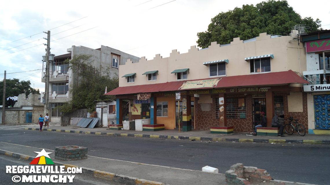 Edward Seaga in Tivoli Gardens, Kingston
