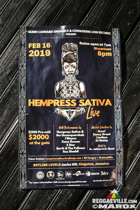 Hempress Sativa, 5 Star, Xana Romeo & Ras Shaddi