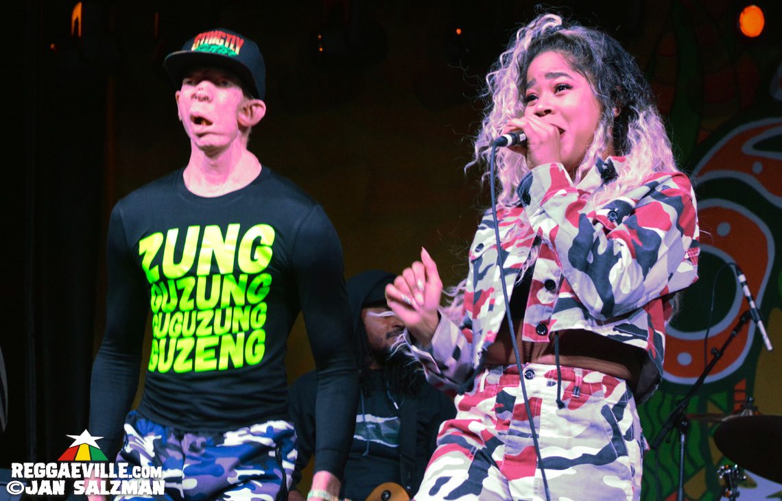 Yellowman with K'reema, Pato Banton & Fishbone