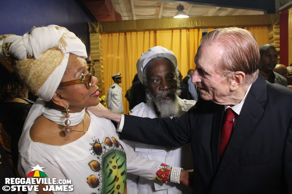 Bunny Wailer, Edward Seaga, Marcia Griffiths, Bob Andy, Capleton...