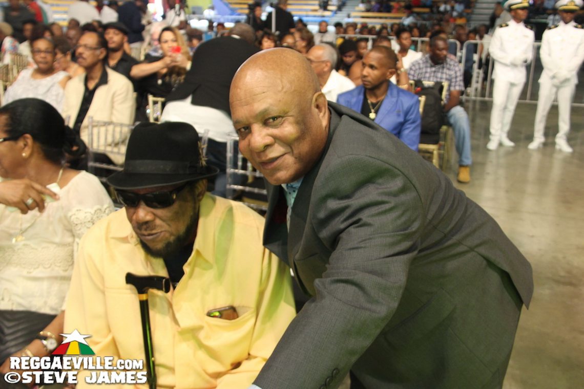 Bunny Wailer, Edward Seaga, Marcia Griffiths, Bob Andy, Capleton...