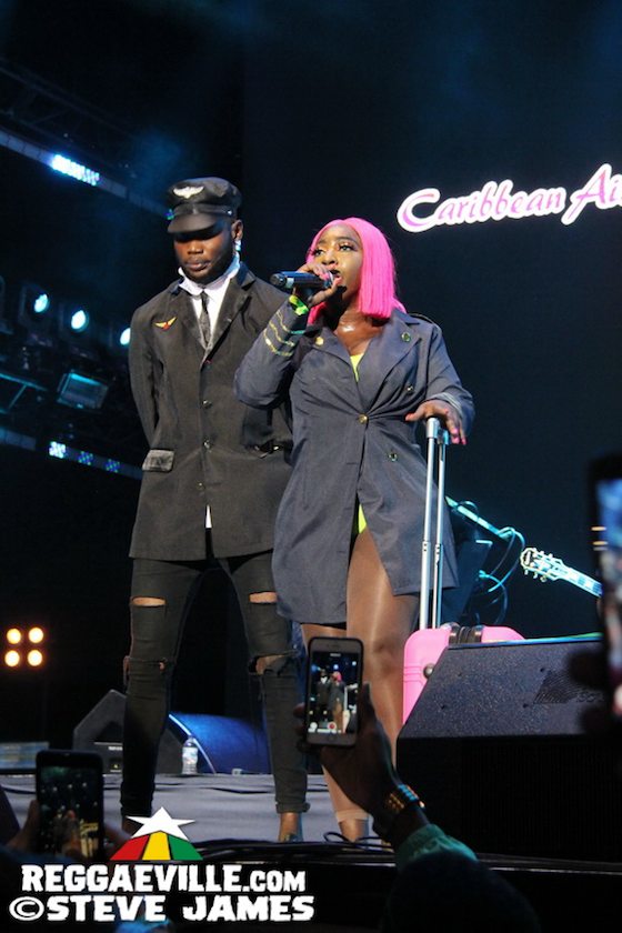 Spice, Munga Honourable, Spragga Benz, Shauna Controlla