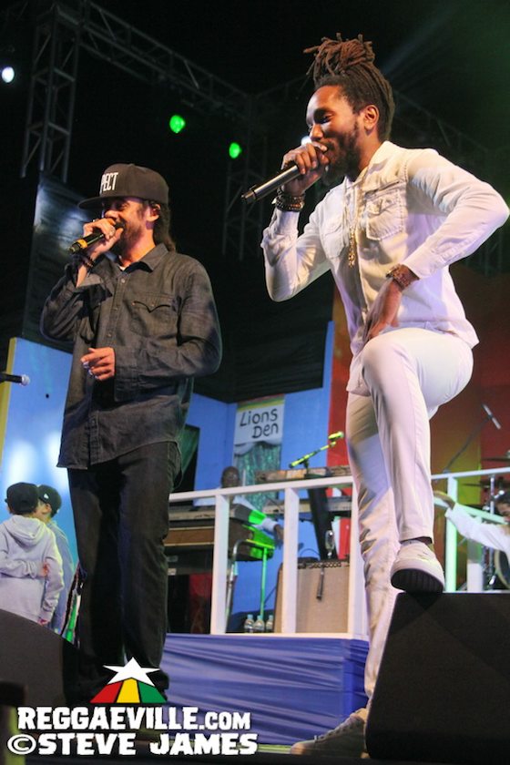 Damian Marley, Kabaka Pyramid, Third World, Shaggy, Freddie McGregor, Luciano