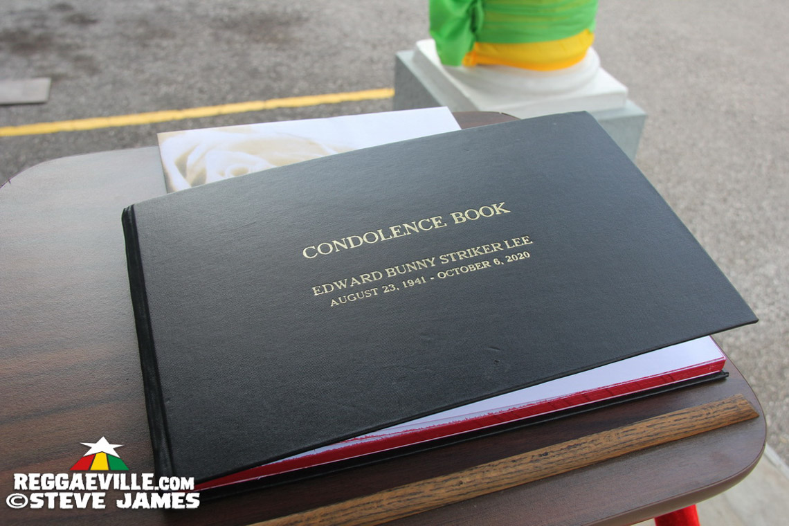 Bunny Striker Lee - Thanksgiving Service