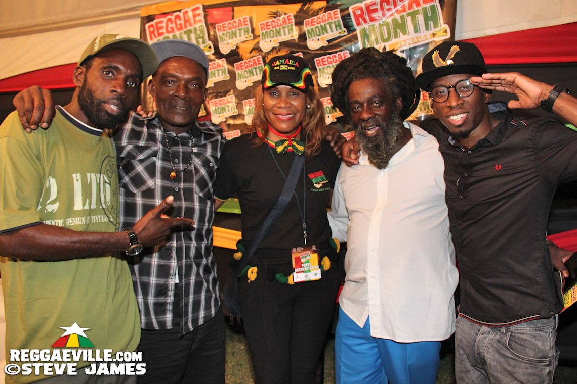 Capleton, Julian Marley, Samory I, Freddie McGregor, Junior Reid
