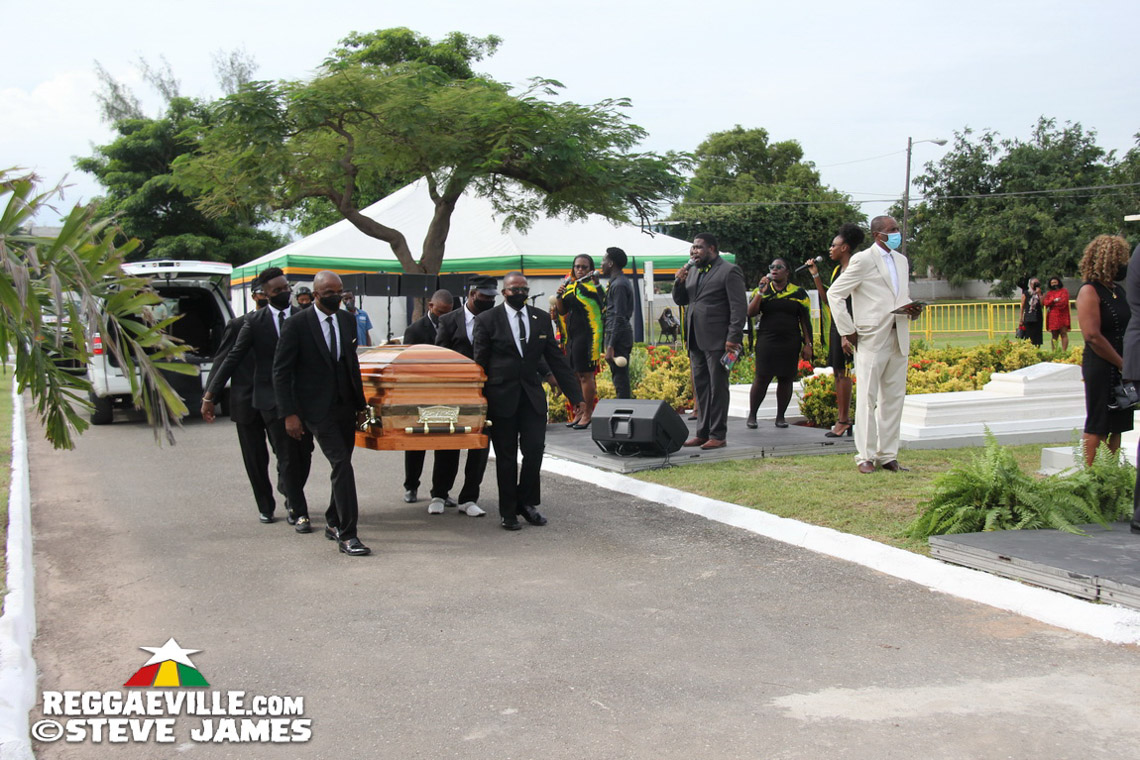 Toots Hibbert Interment