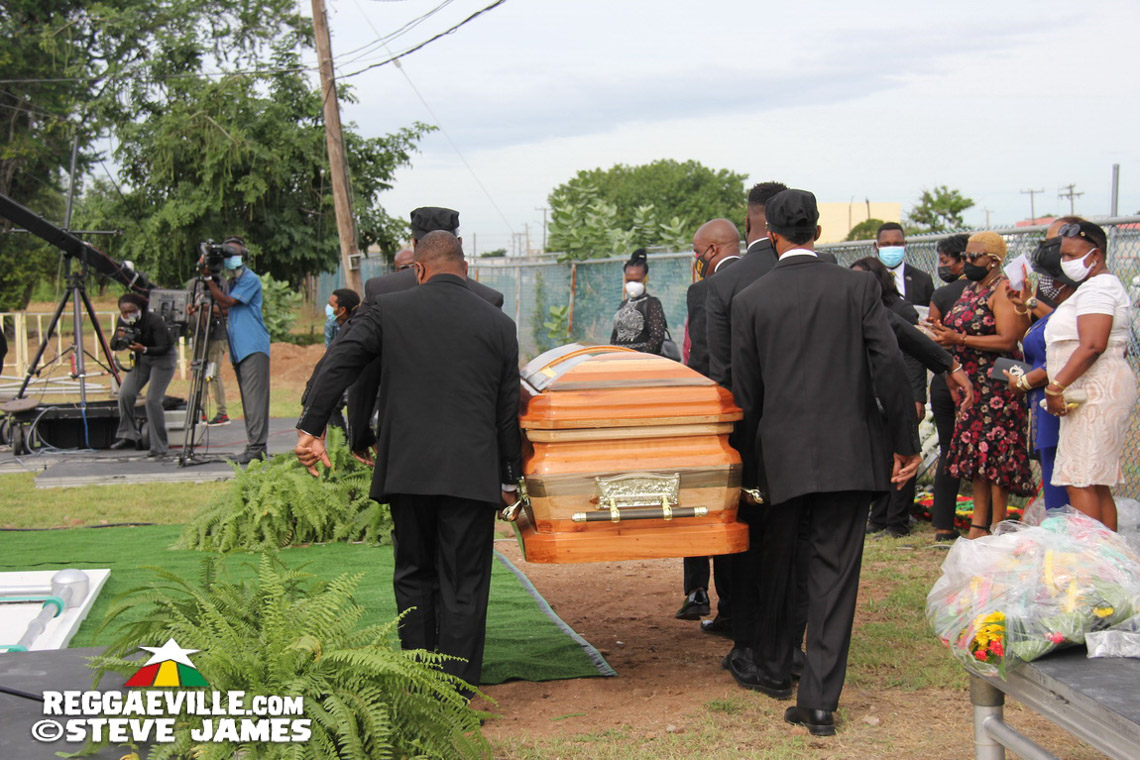 Toots Hibbert Interment