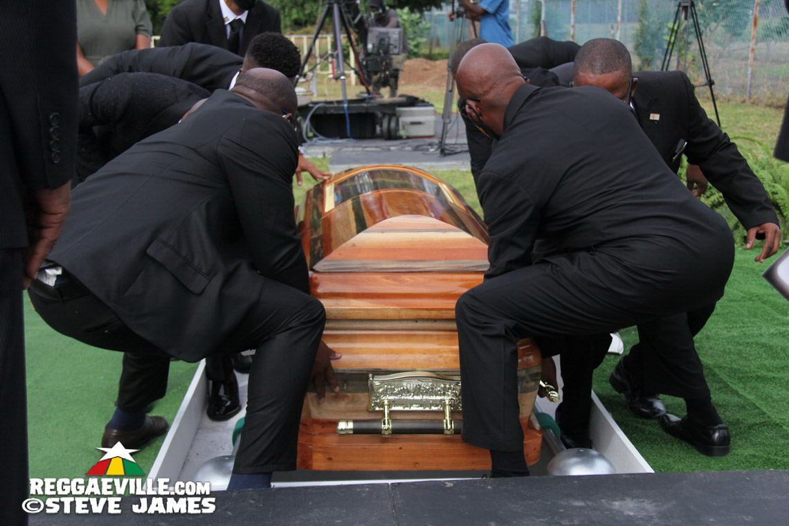 Toots Hibbert Interment