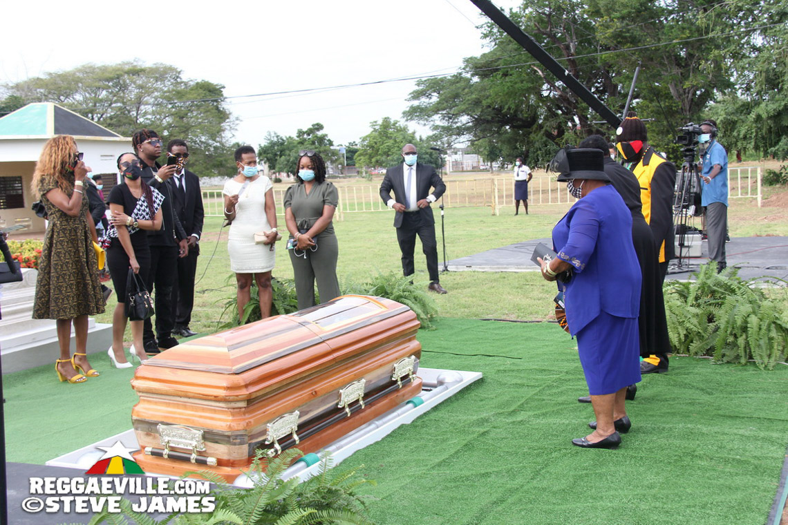 Toots Hibbert Interment