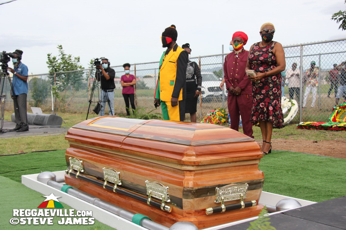 Toots Hibbert Interment