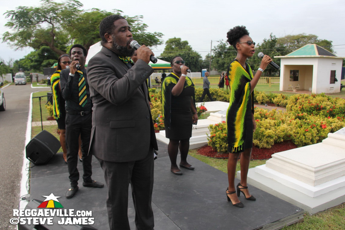 Toots Hibbert Interment