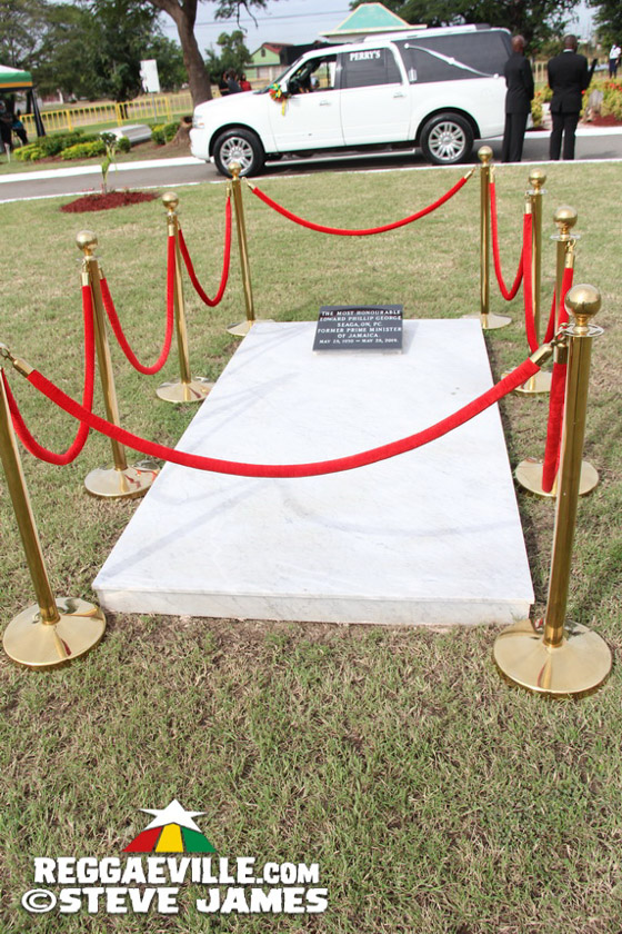 Toots Hibbert Interment