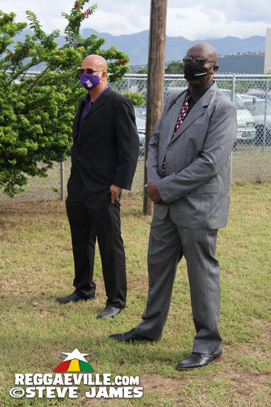 Toots Hibbert Interment