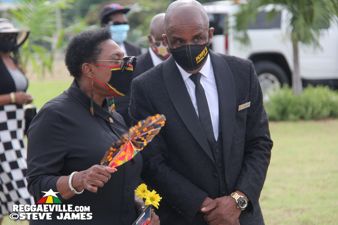 Toots Hibbert Interment