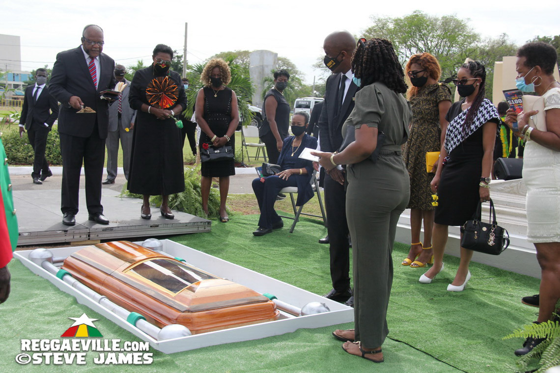 Toots Hibbert Interment