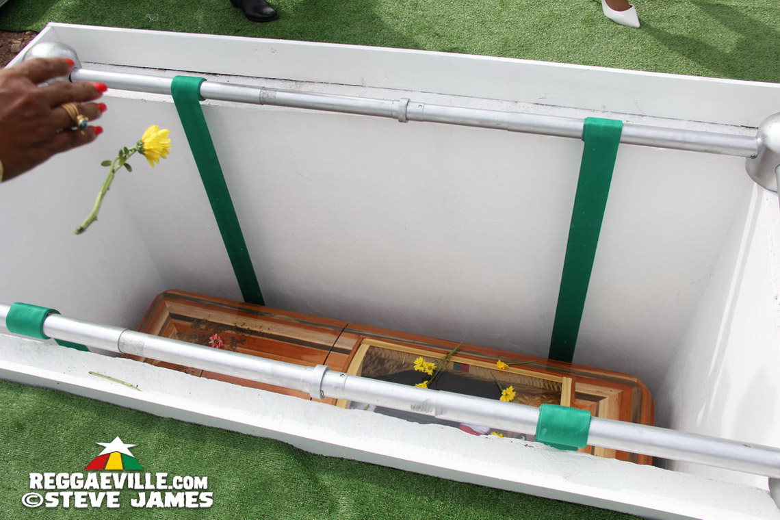 Toots Hibbert Interment