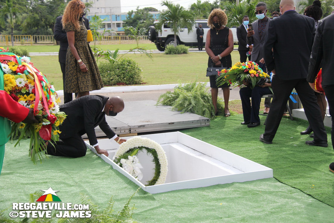 Toots Hibbert Interment