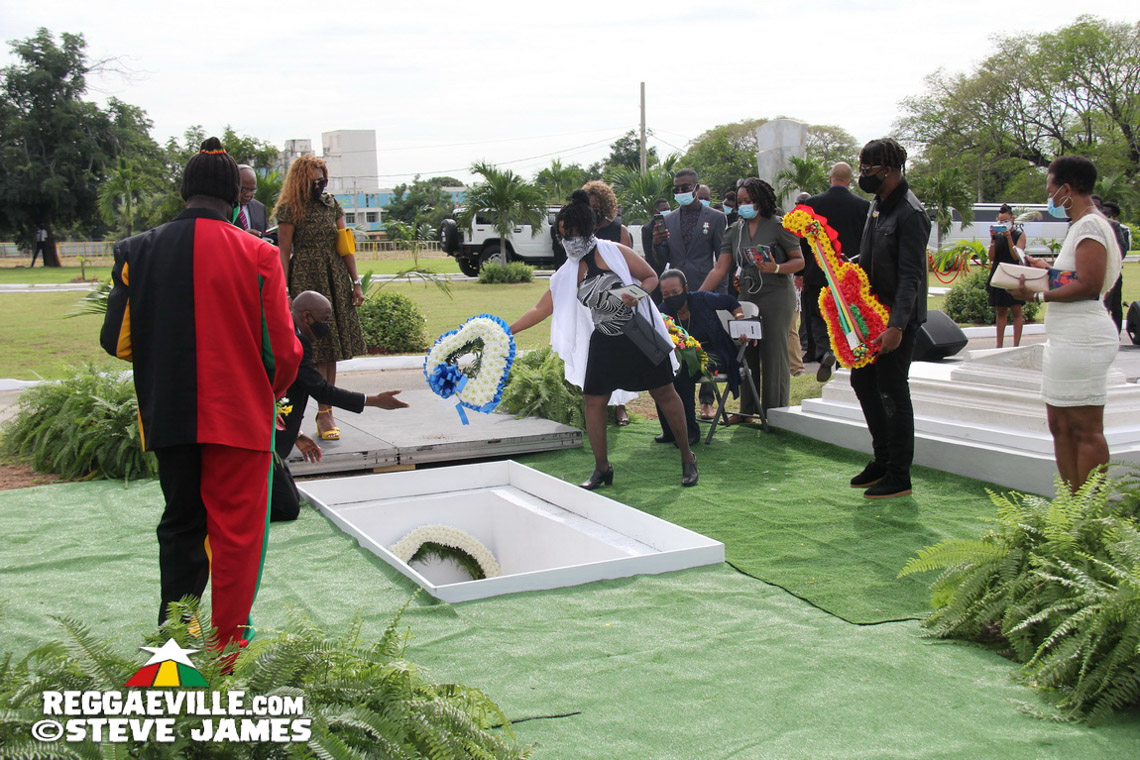 Toots Hibbert Interment