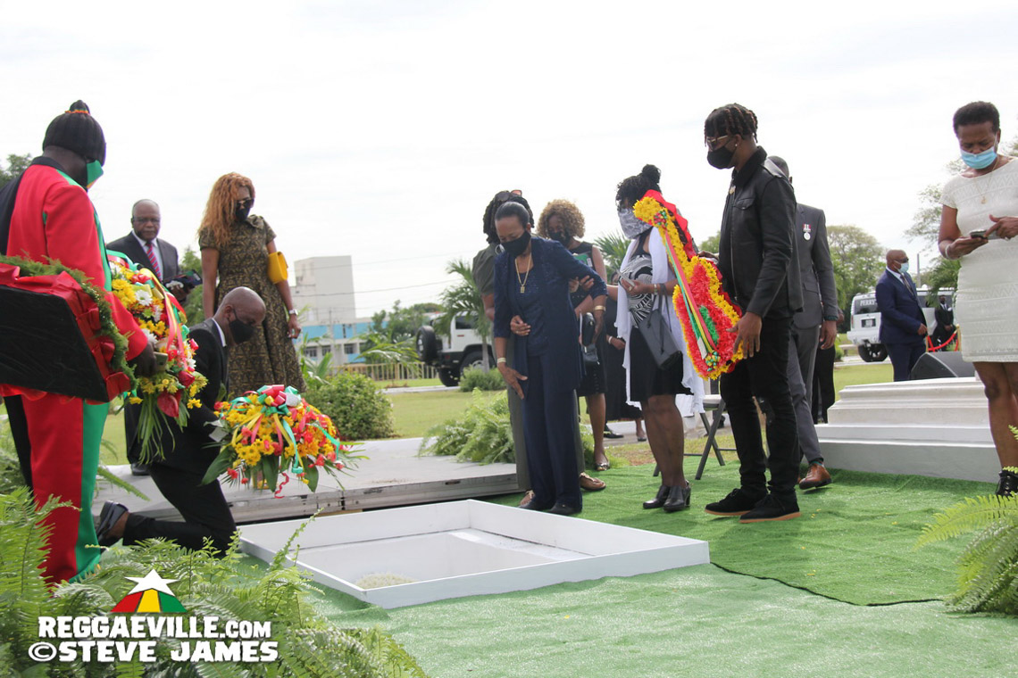 Toots Hibbert Interment