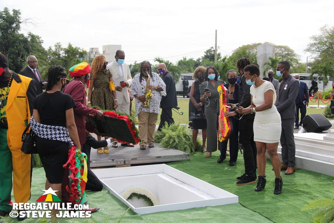 Toots Hibbert Interment