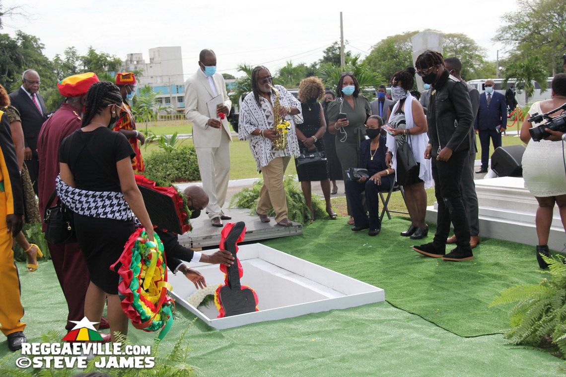 Toots Hibbert Interment