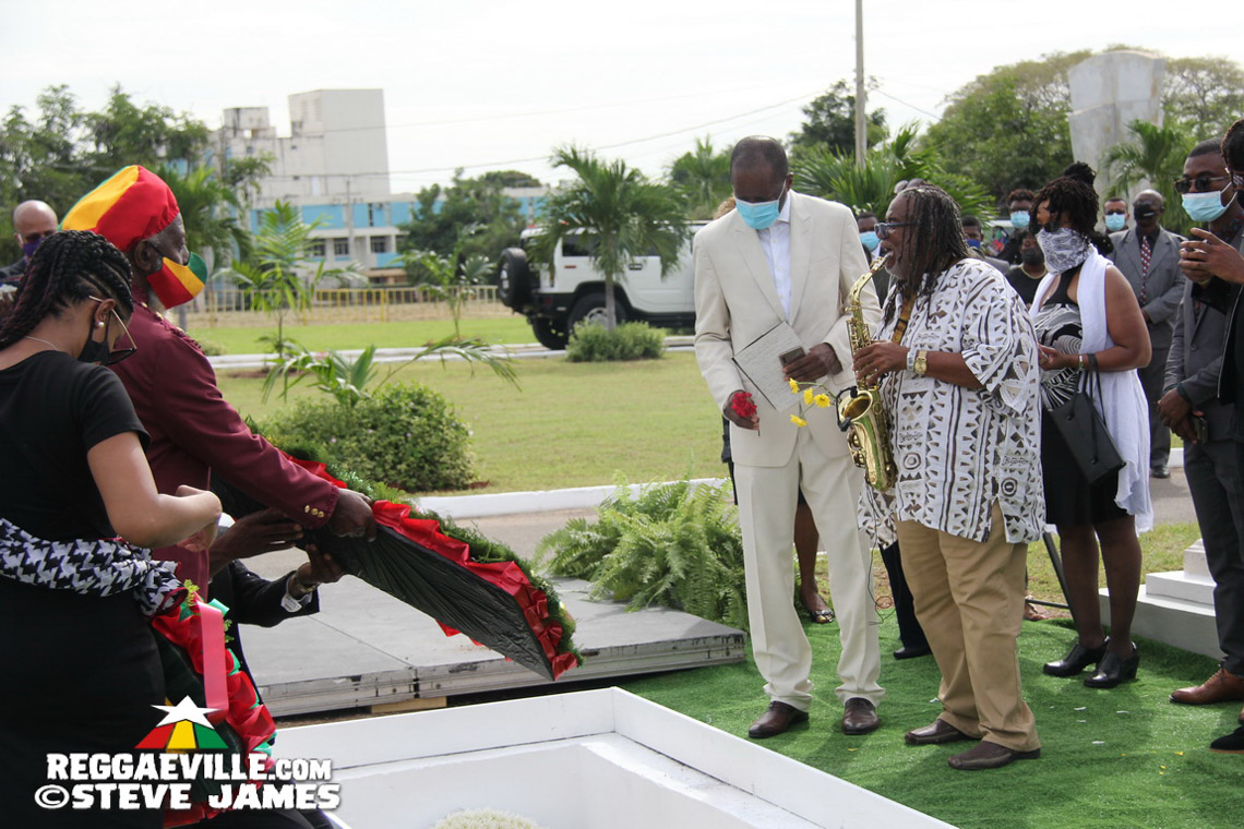 Toots Hibbert Interment