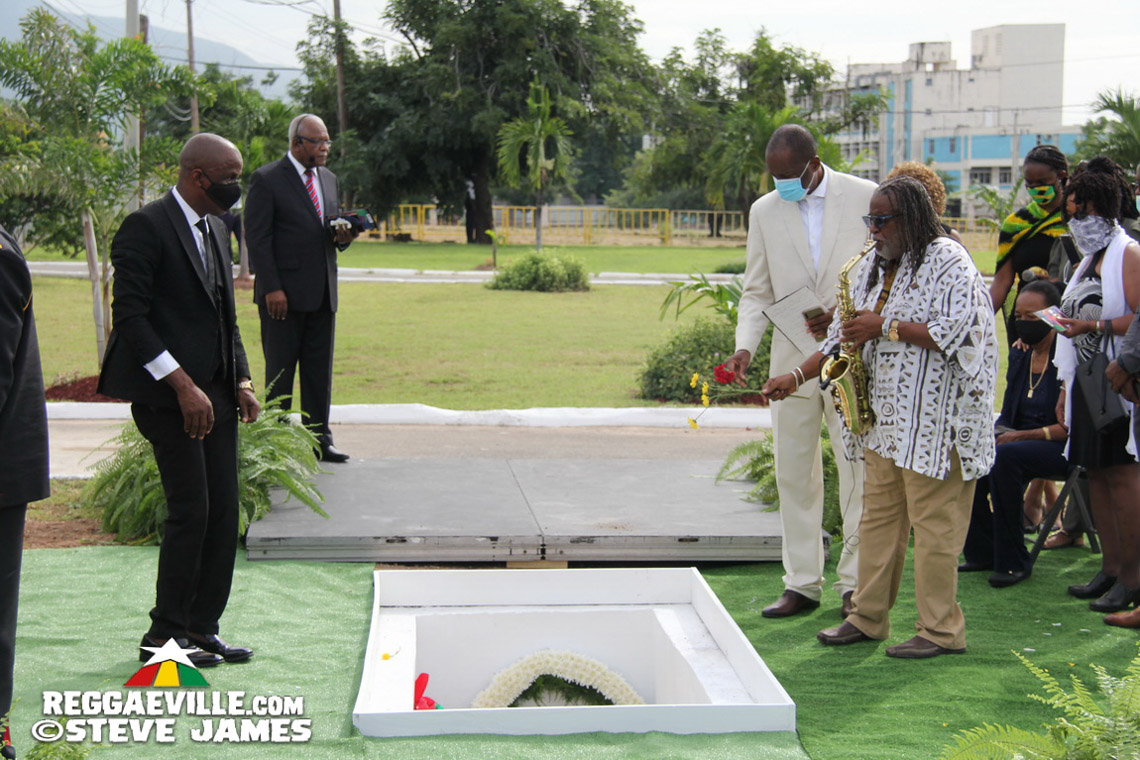 Toots Hibbert Interment