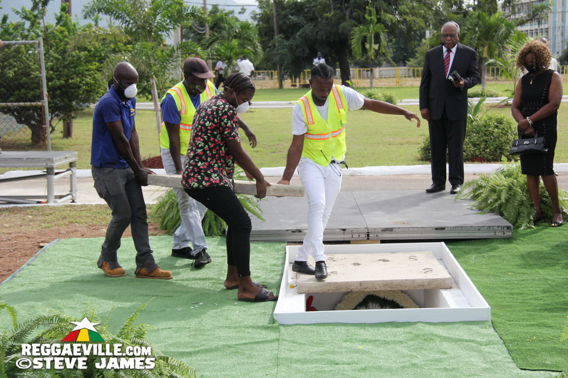 Toots Hibbert Interment