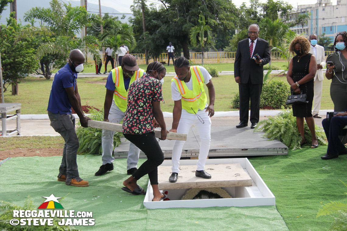 Toots Hibbert Interment